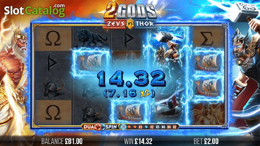 2 Gods Zeus vs Thor