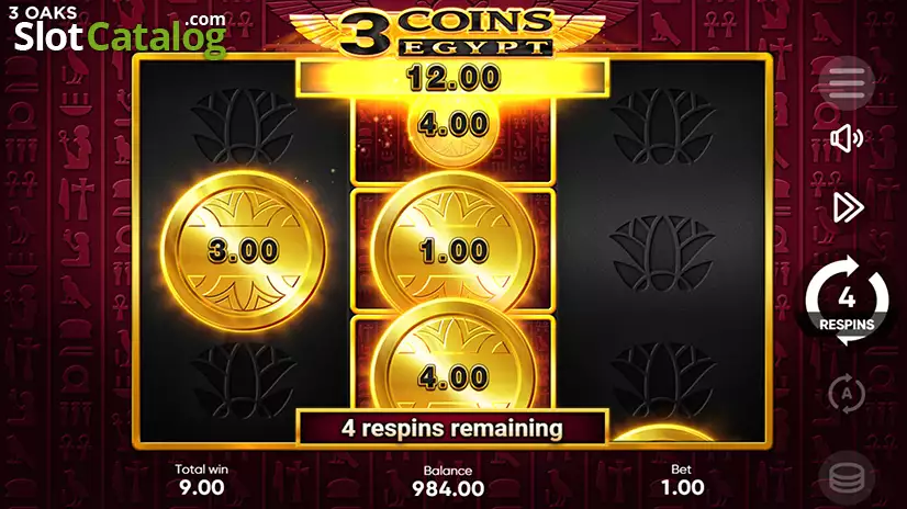 Video 3 Coins Egypt Slot