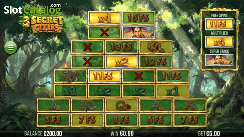 Video 3 Secret Cities Slot