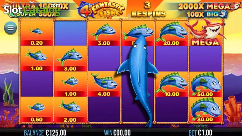 Video 4 Fantastic Fish Slot