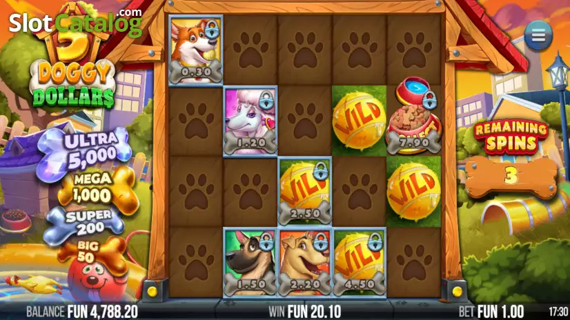 Video 5 Doggy Dollars Slot