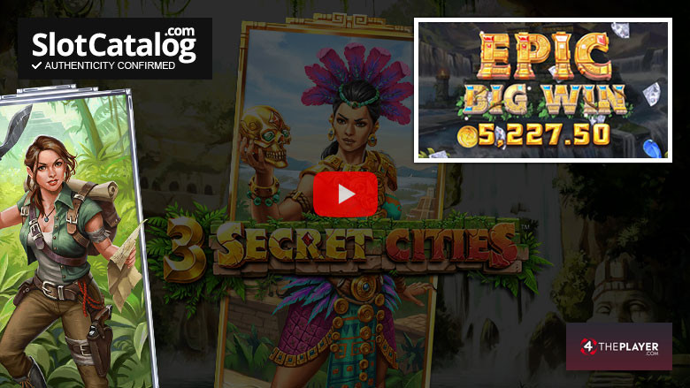 3 Secret Cities slot Big Win May 2021