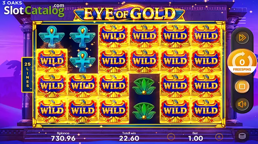 Eye of Gold Free Spins