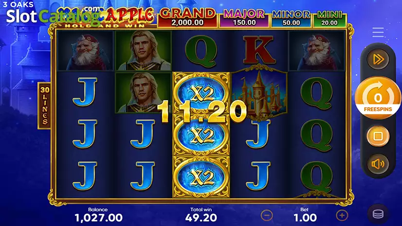 Magic Apple Hold and Win Free Spins