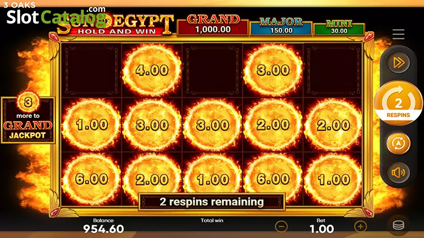 Sun of Egypt Hold and Win