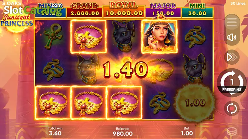 Sunlight Princess Free Spins