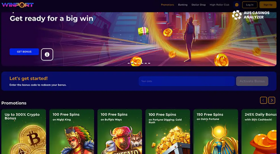 How to withdraw funds from WinPort Casino